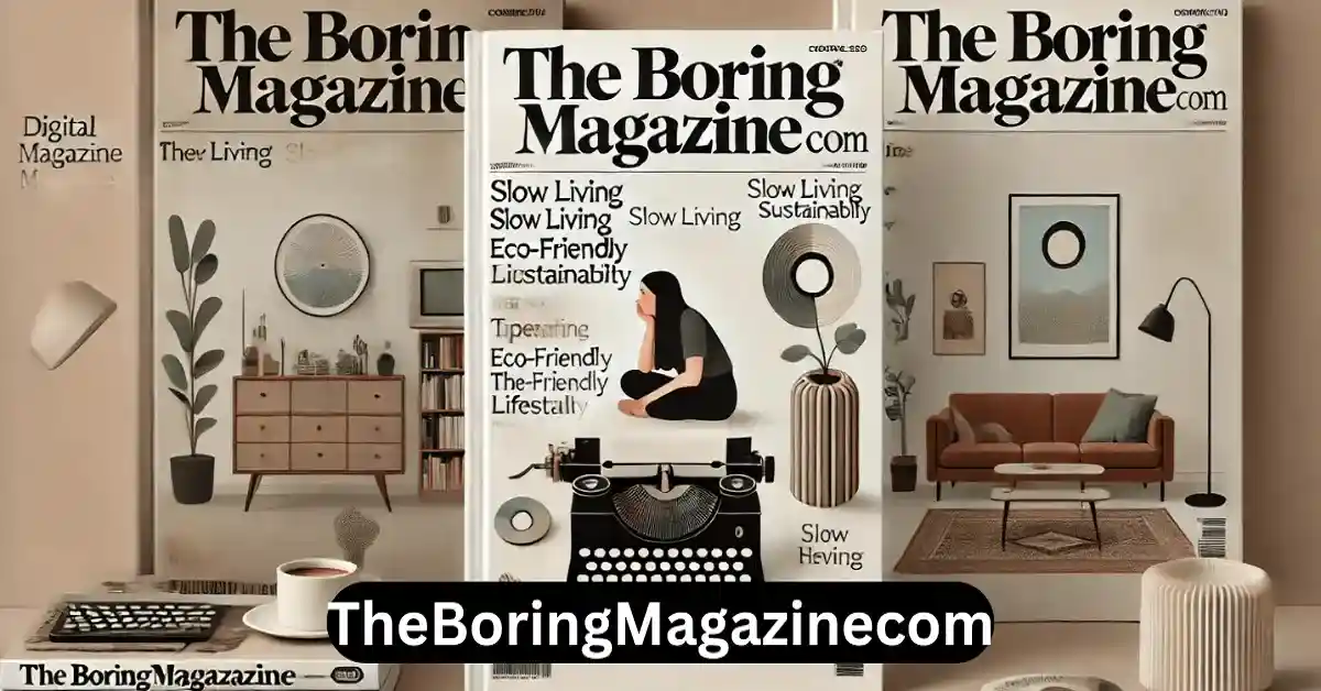 Theboringmagazinecom: A Refreshing Take on Digital Content