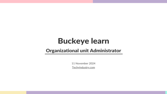 Buckeye learn